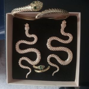 New snake jewelry set